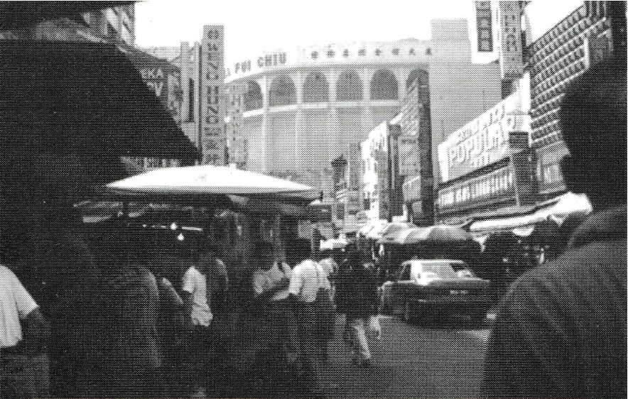 Image of a streetscape in Malaysia