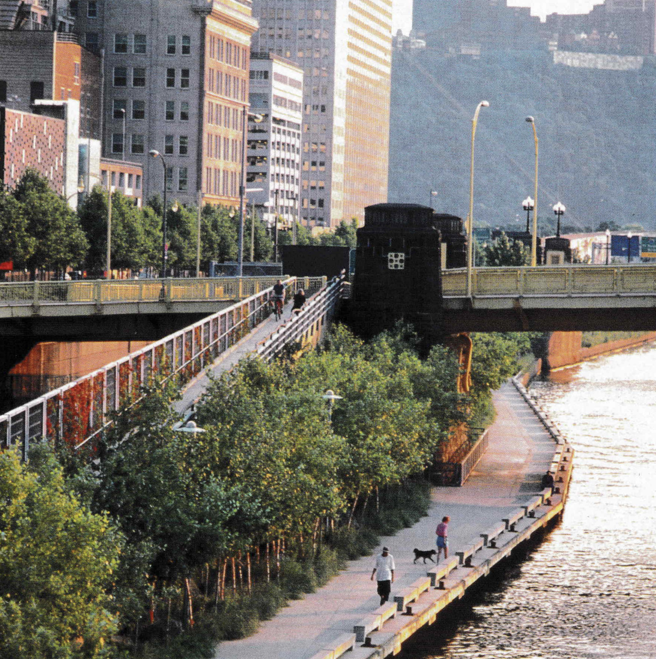 Allegheny Riverfront Park courtesy MVVA