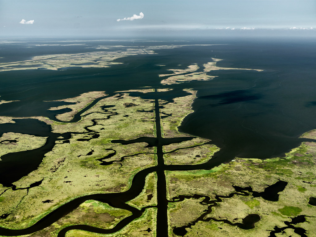 Oil spill #15 photograph by Edward Burtynsky